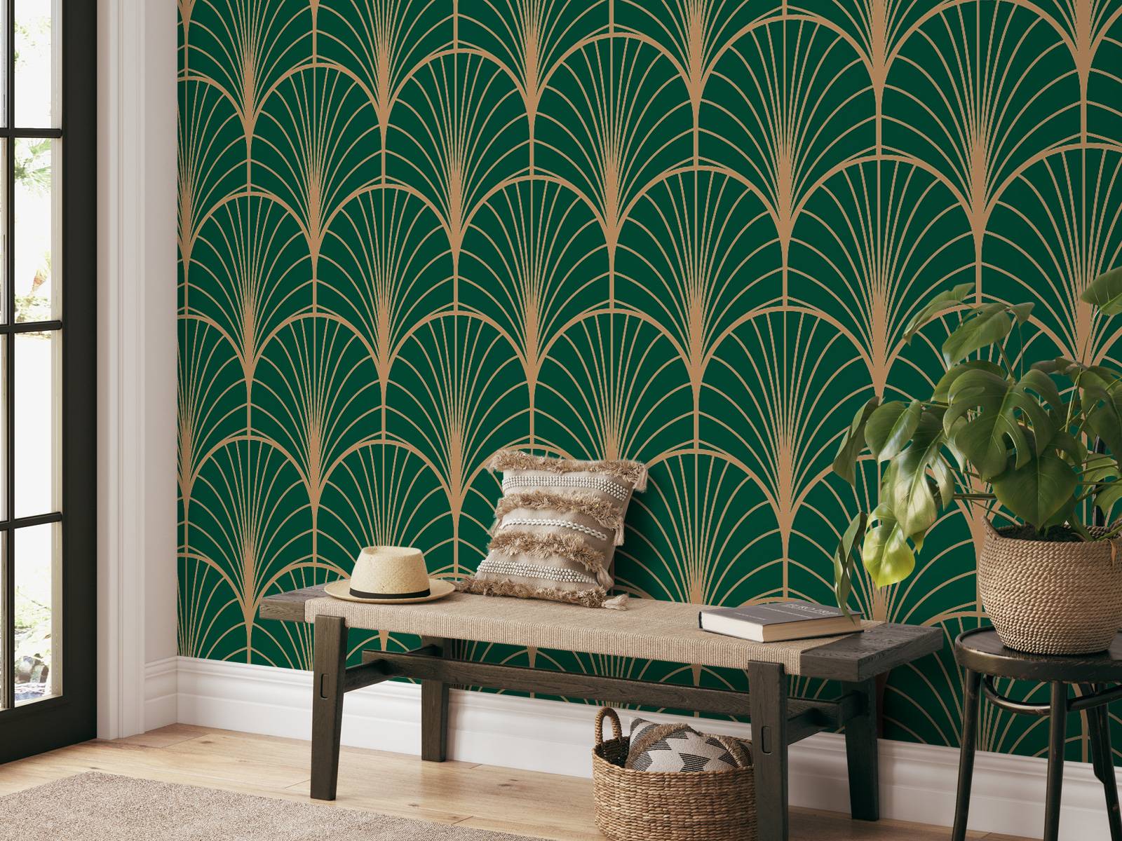 Art deco pattern