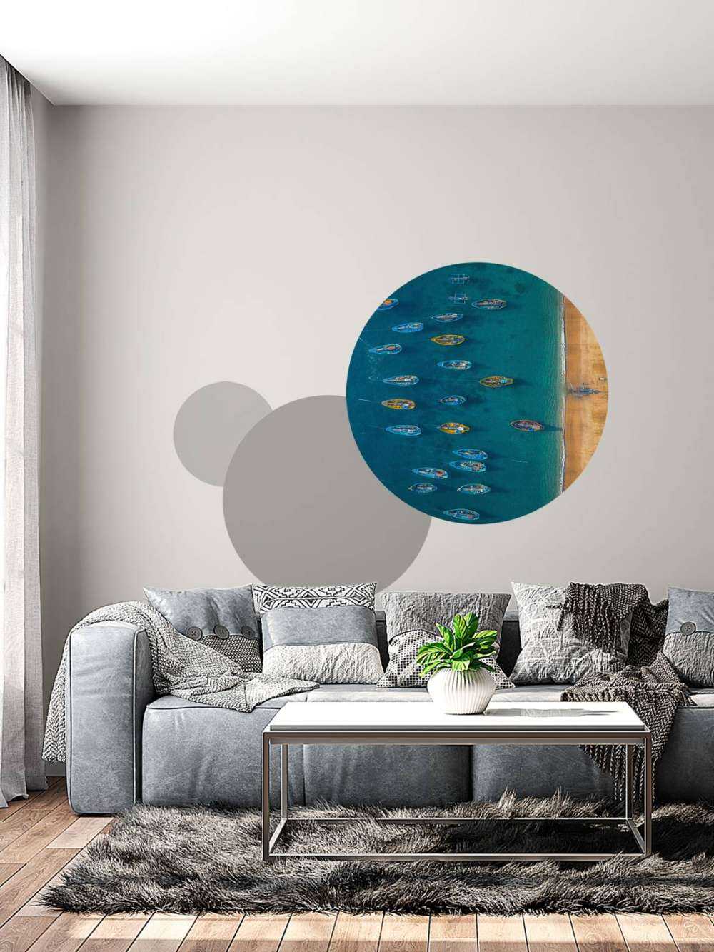 The direction of the sea