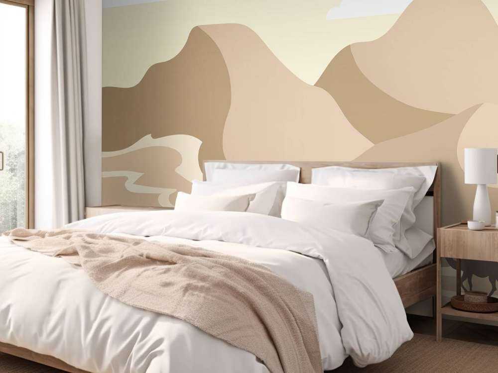 Woestijn illustratie