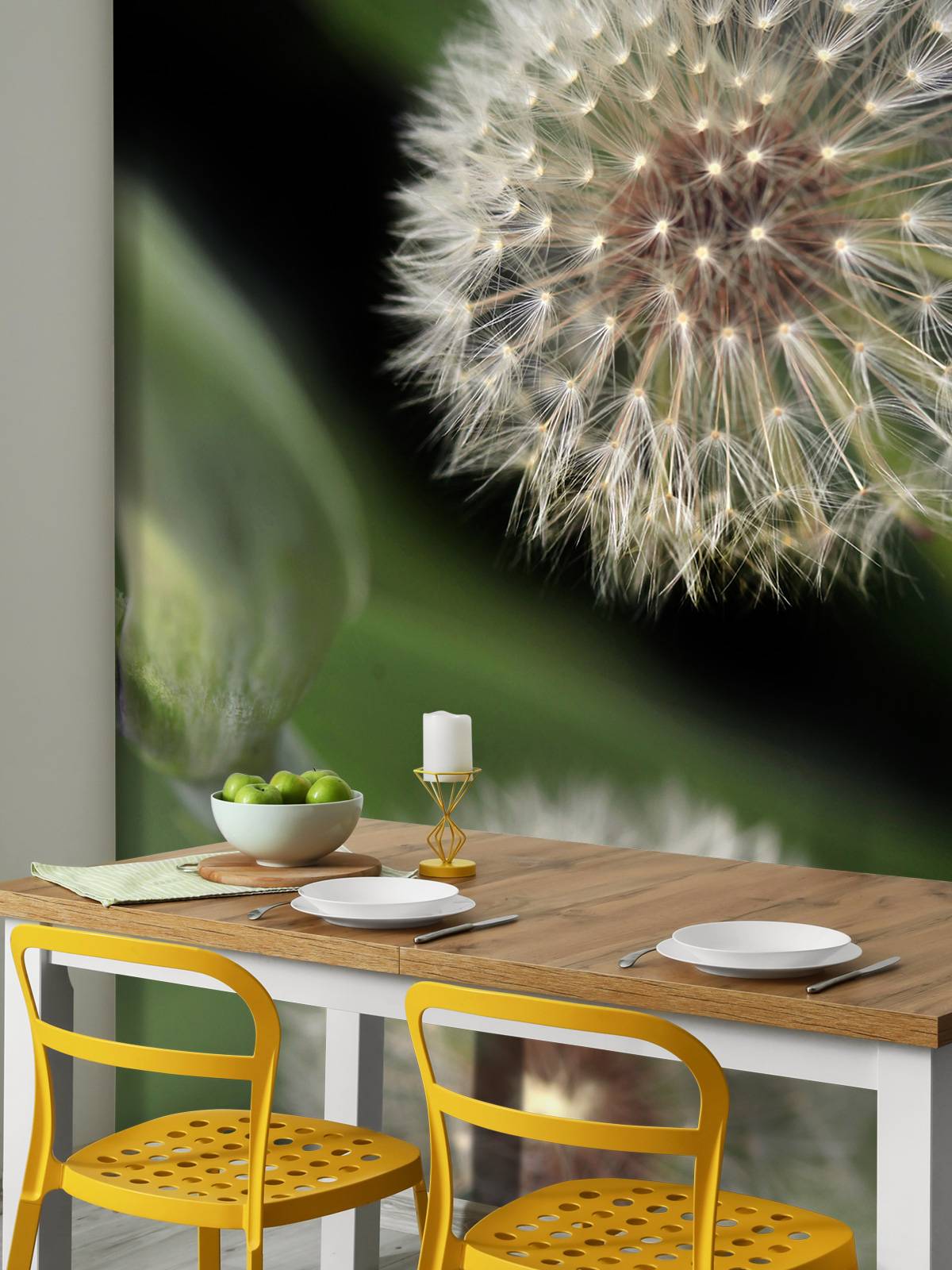 Close-up dandelions