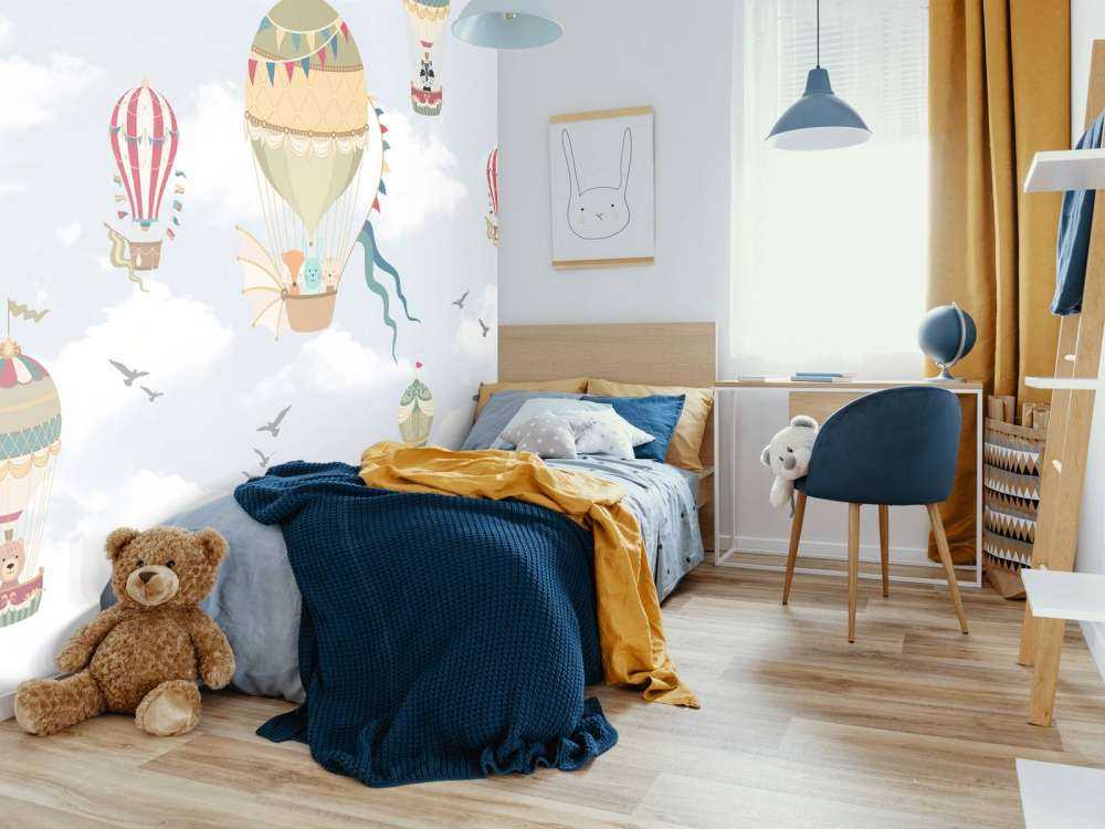 Animals in hot air balloons