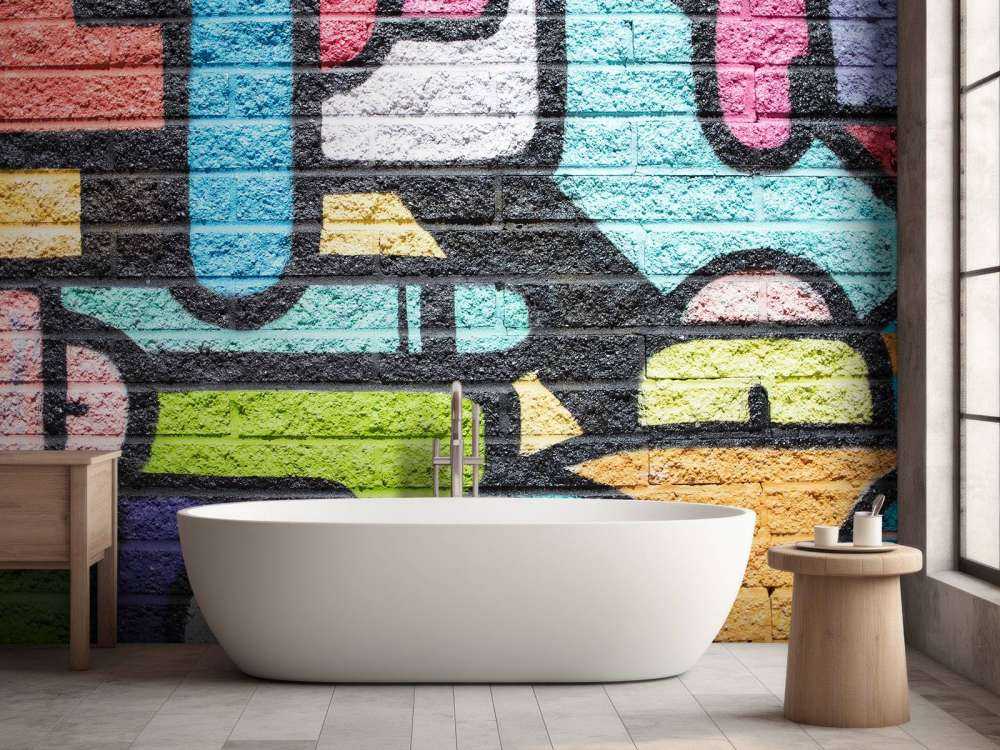 Graffiti wall