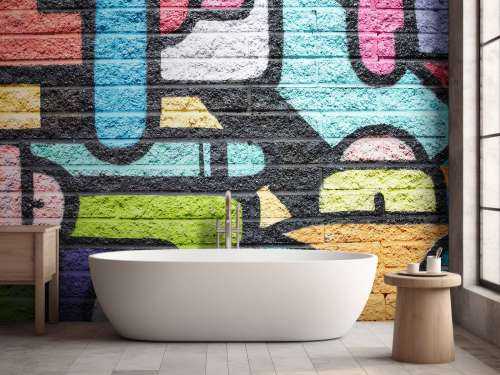 Graffiti wall