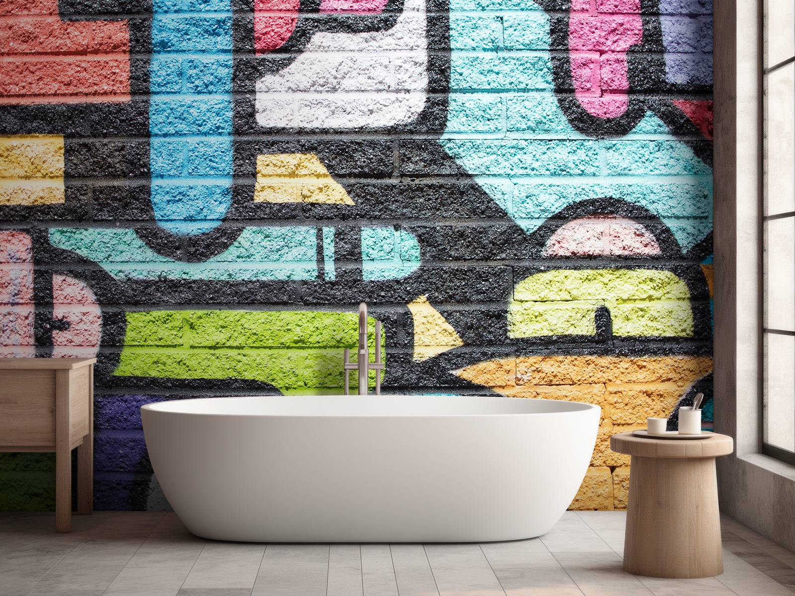 Graffiti wall
