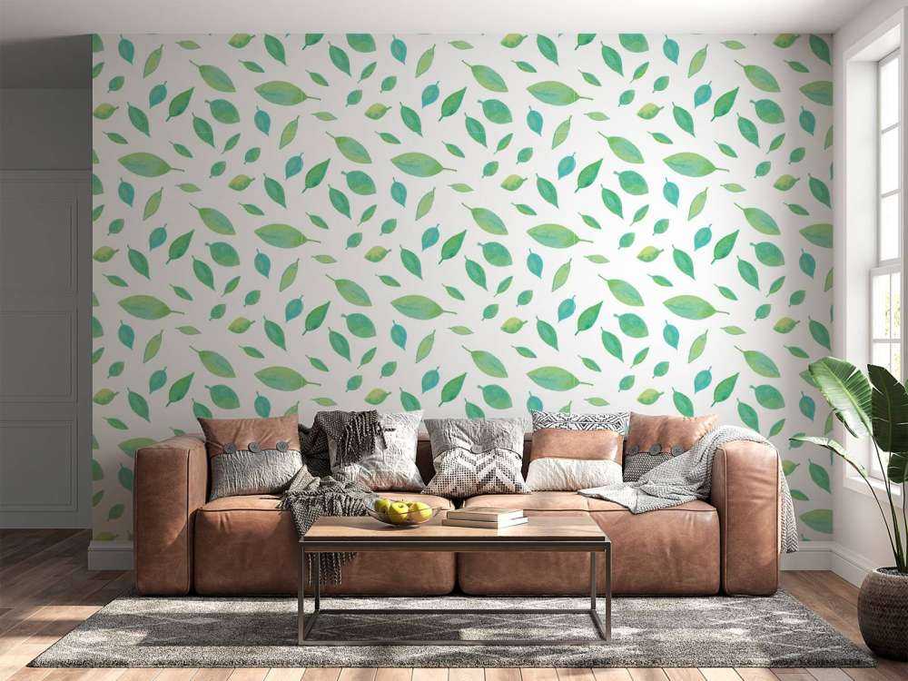 Drawn leaves