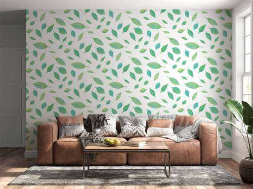 Drawn leaves