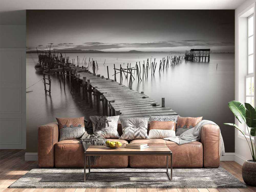 Deserted pier