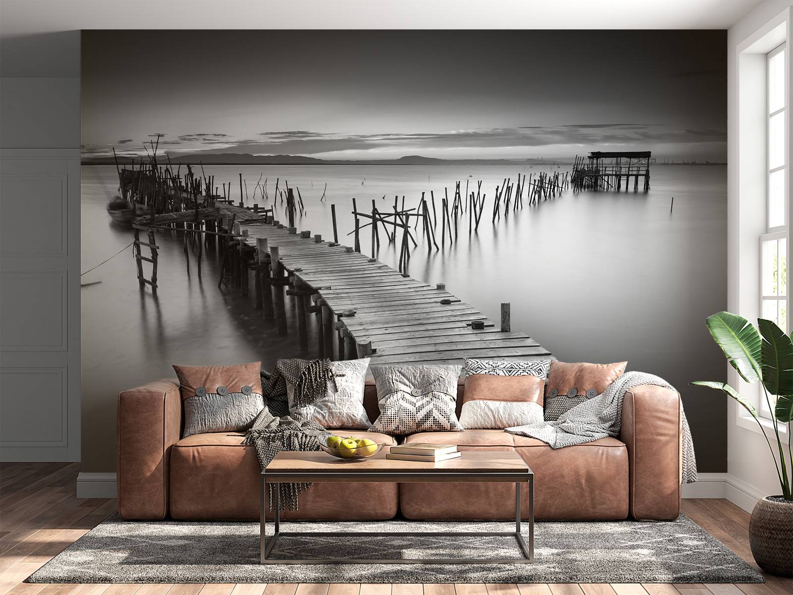 Deserted pier