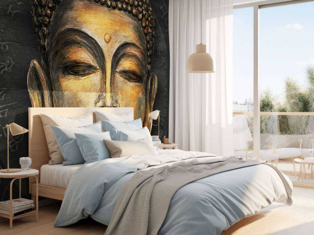 Painted Buddha