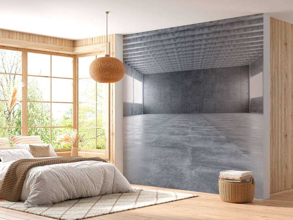 Concrete warehouse