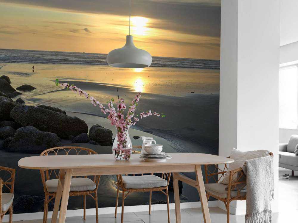 Sunset at a beach
