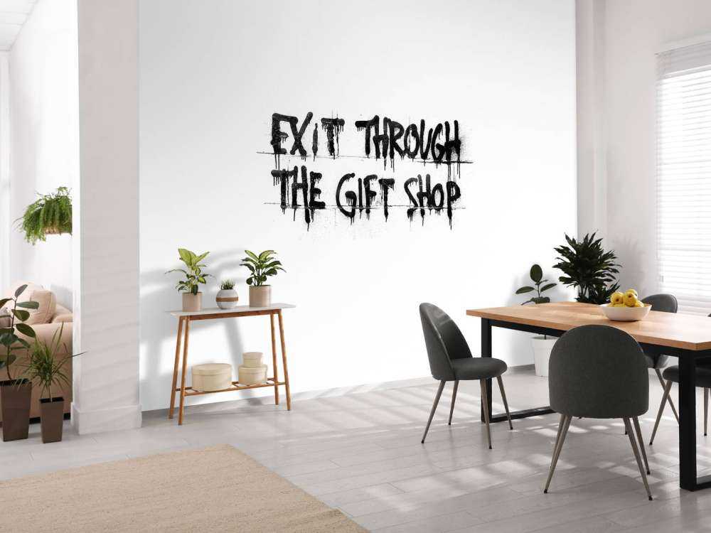 Banksy - ETTGS, white