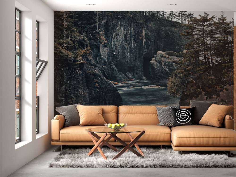 Rough nature on the coast