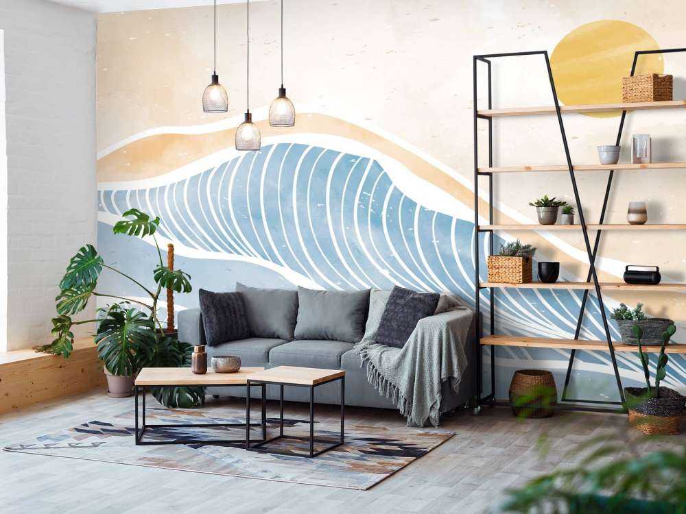 Blue waves for the sun