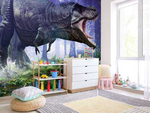Tyrannosaurus Rex at lake