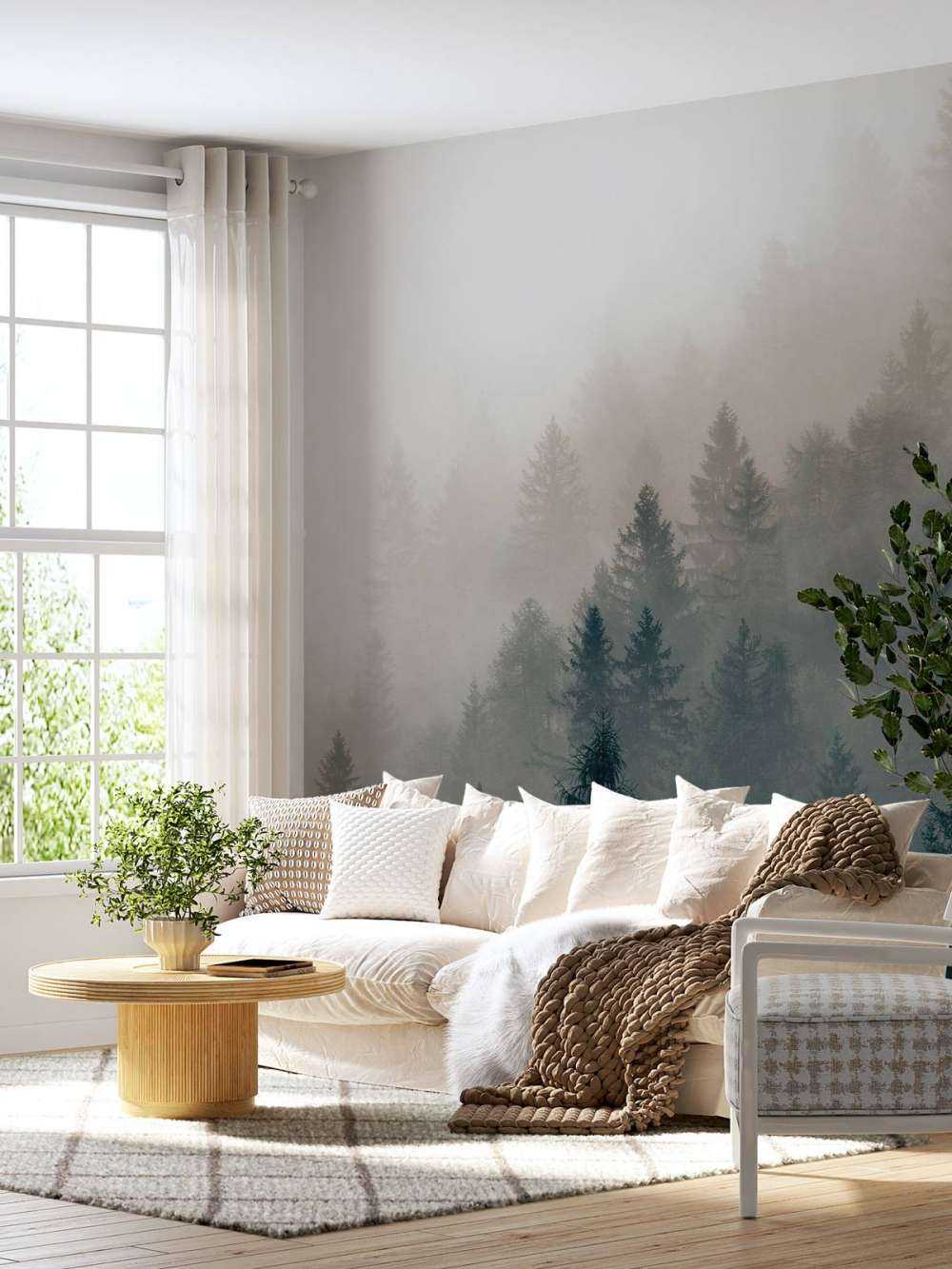 Cortina d'Ampezzo during the fog