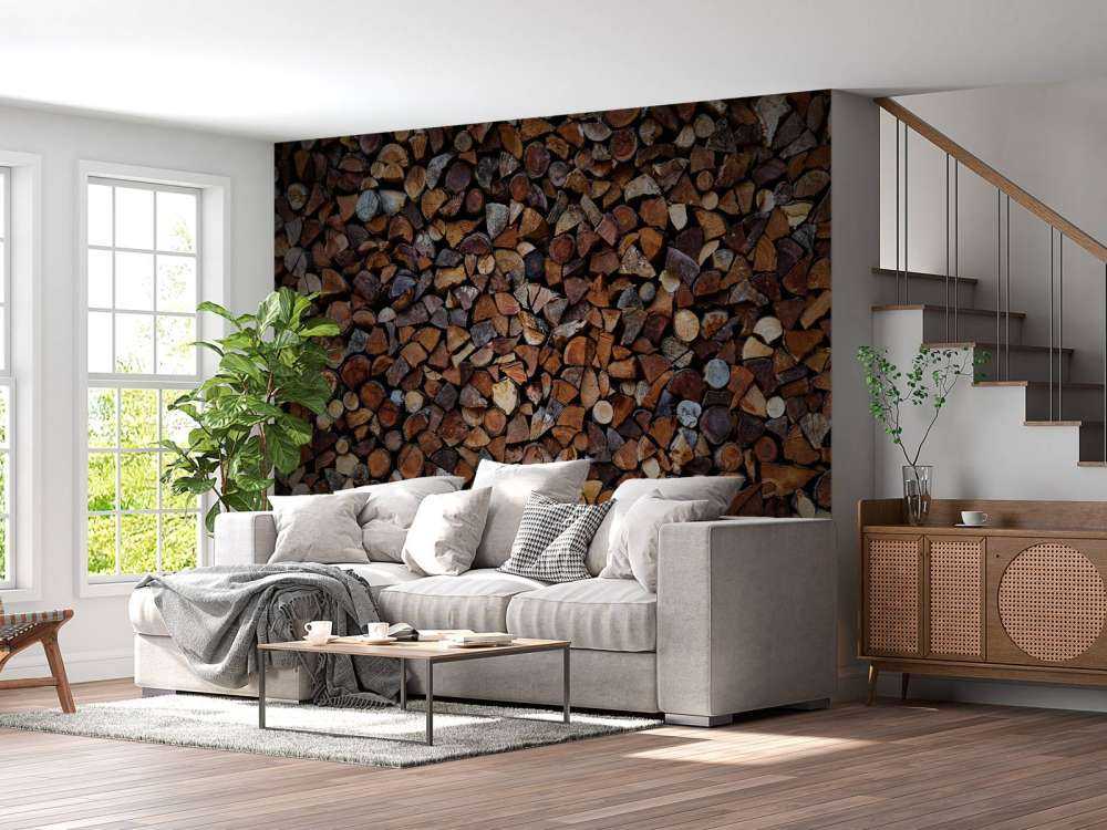 Pile of wood