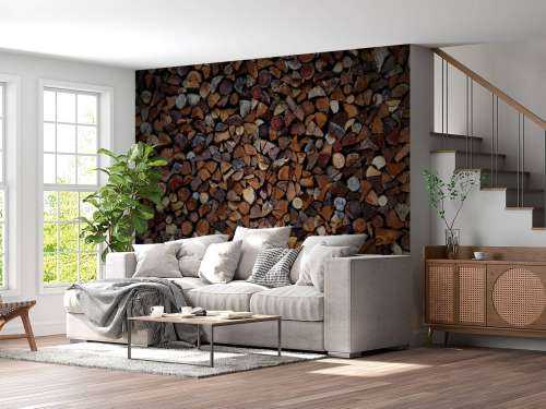 Pile of wood