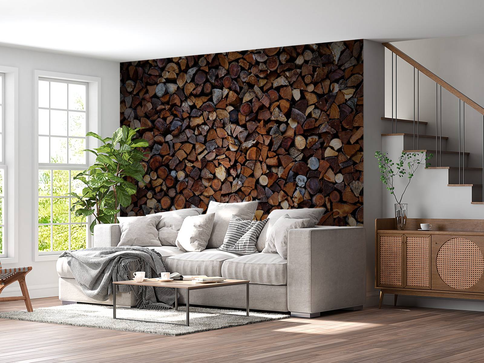 Pile of wood