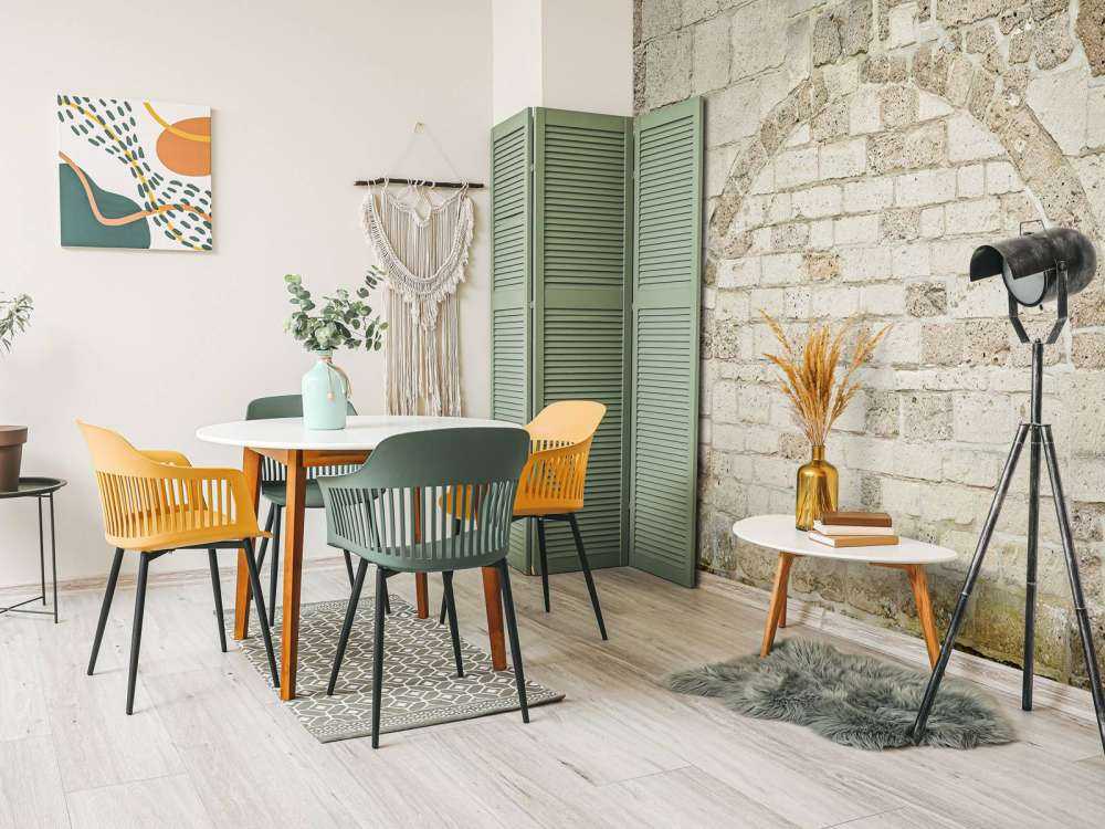 Old stone wall with arch