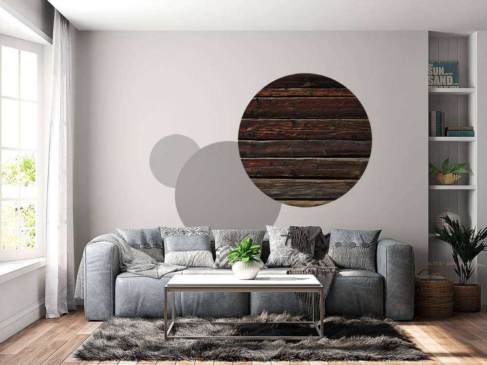 Weathered dark boards