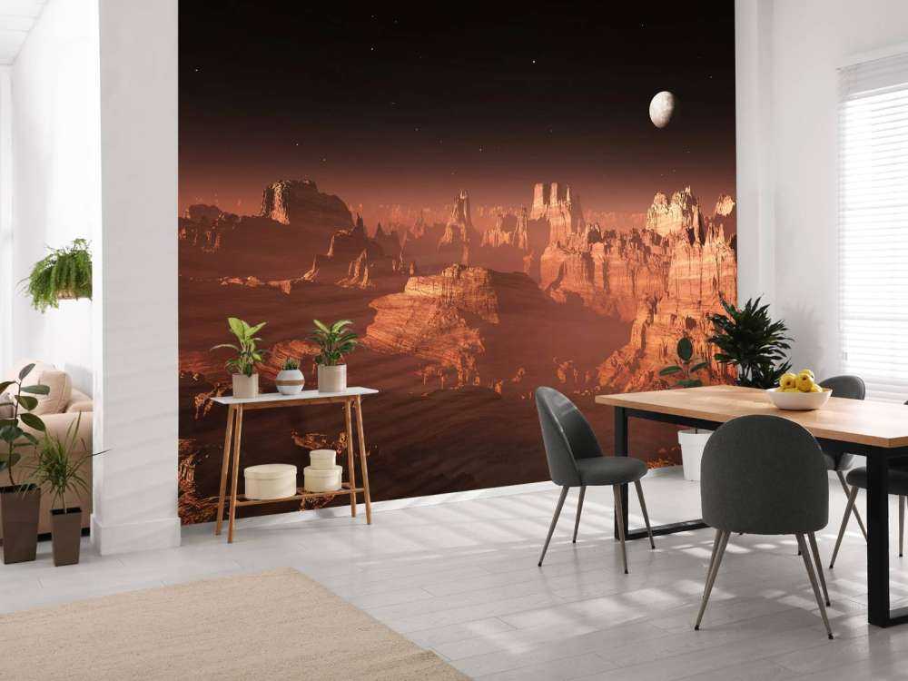 Sunset on Mars