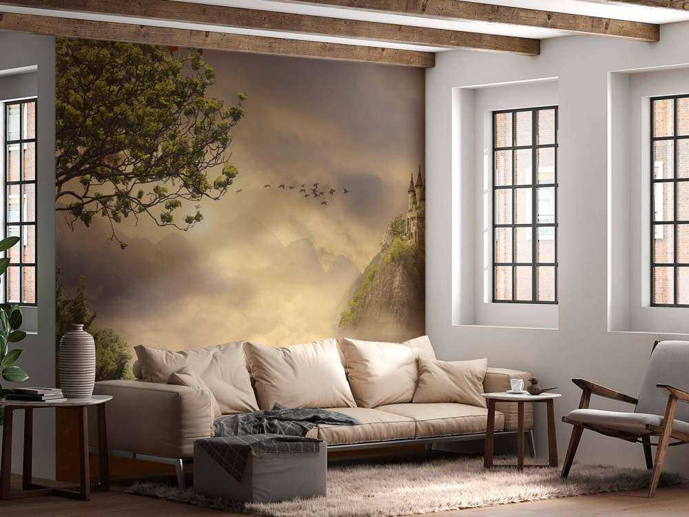 Castle on the mountain