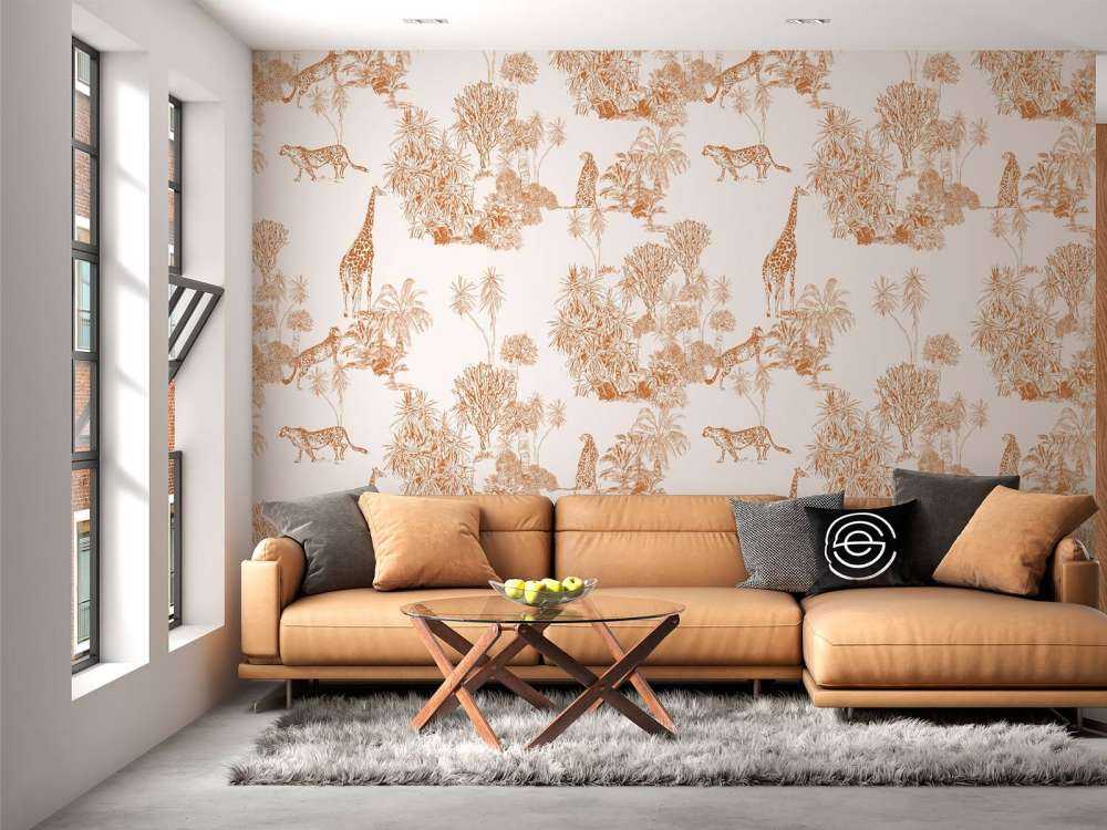 Cheetahs and giraffe