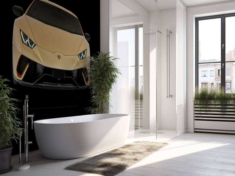 Lamborghini Huracán - Front, black