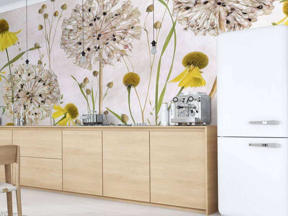 Alliums and heleniums