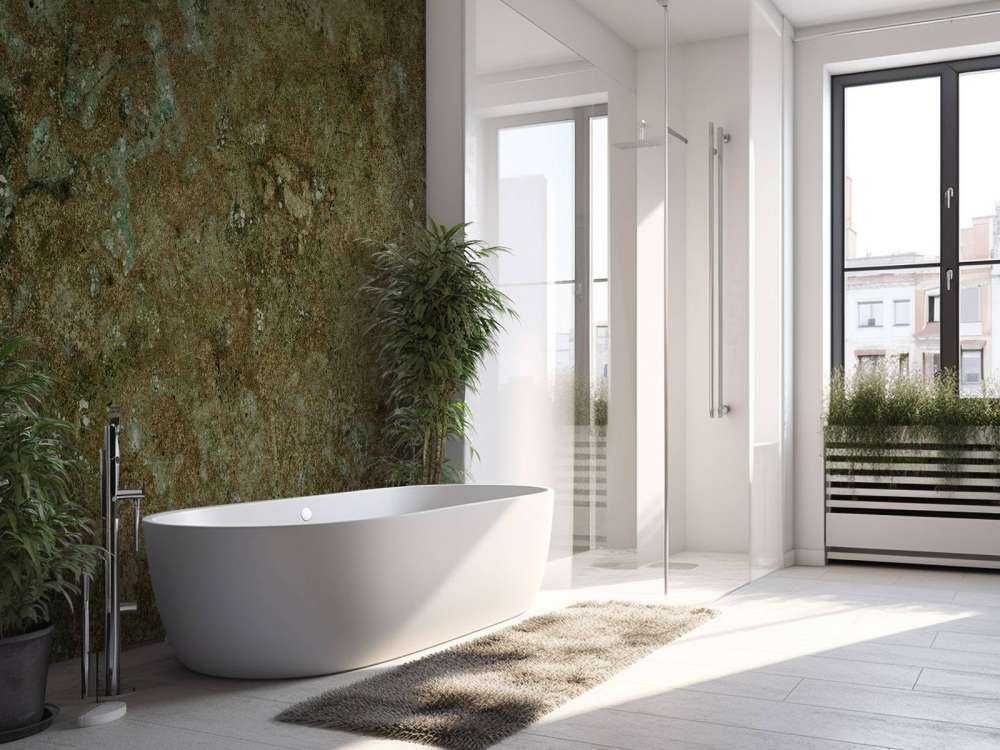 Gold structured plate