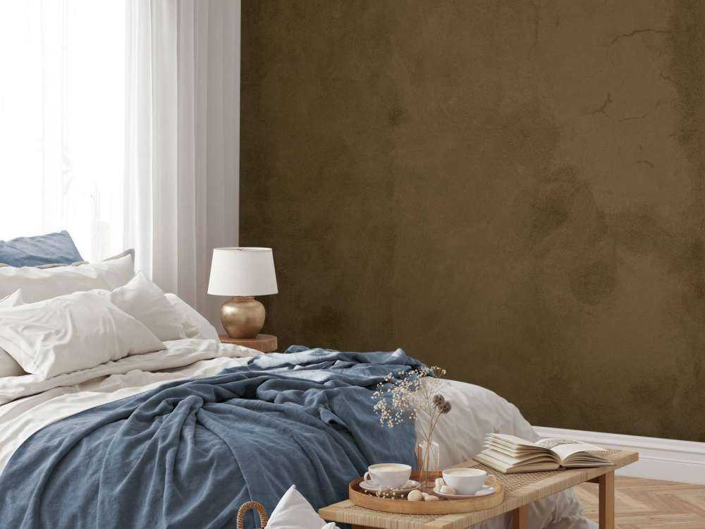 Olive brown concrete