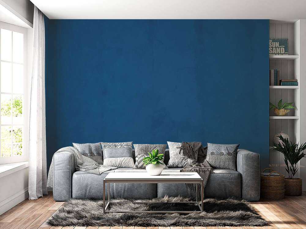 American blue concrete