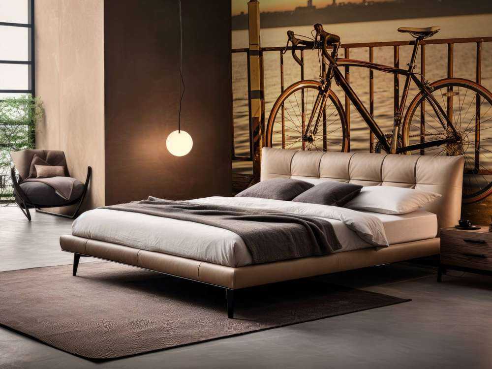 Racing bike by the water