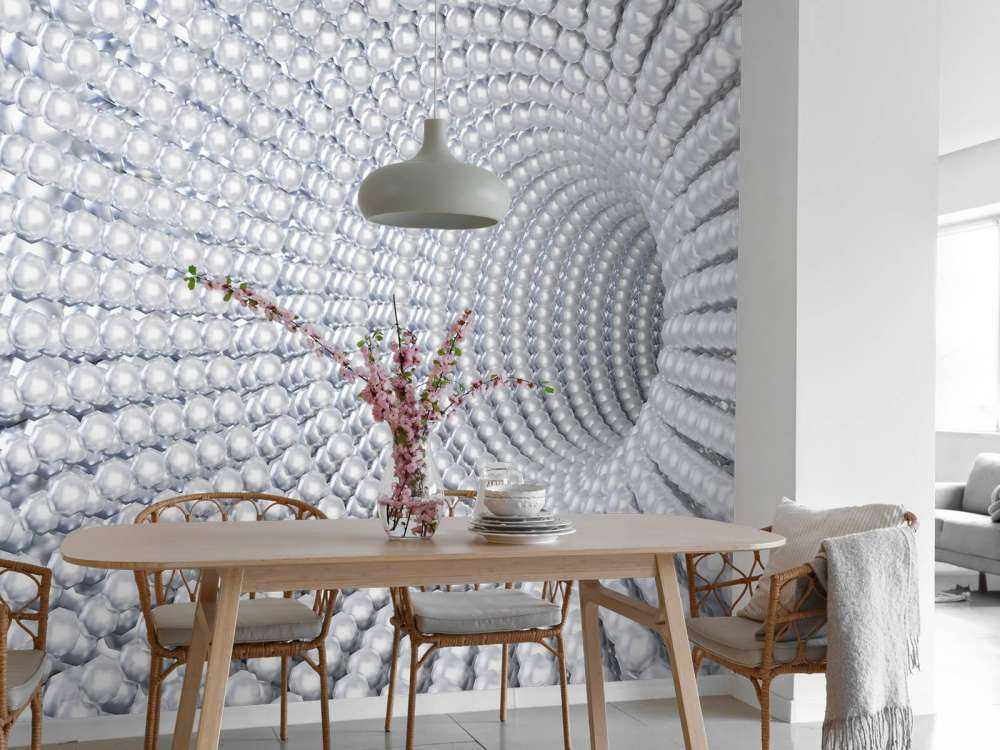 Tunnel with 3D balls