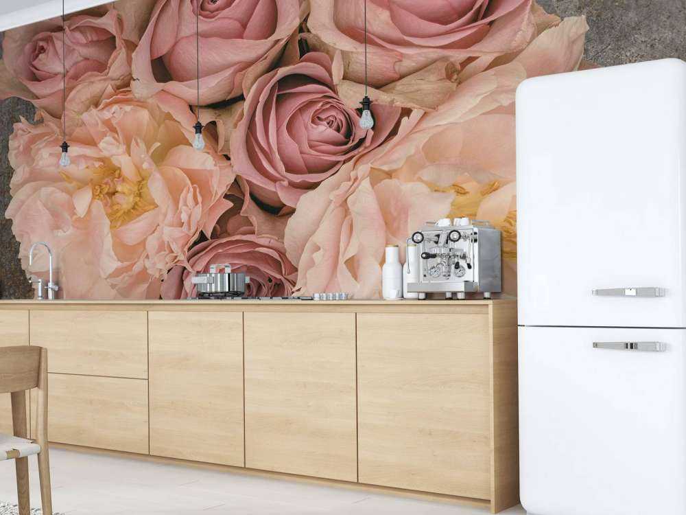 Roses bouquet vintage