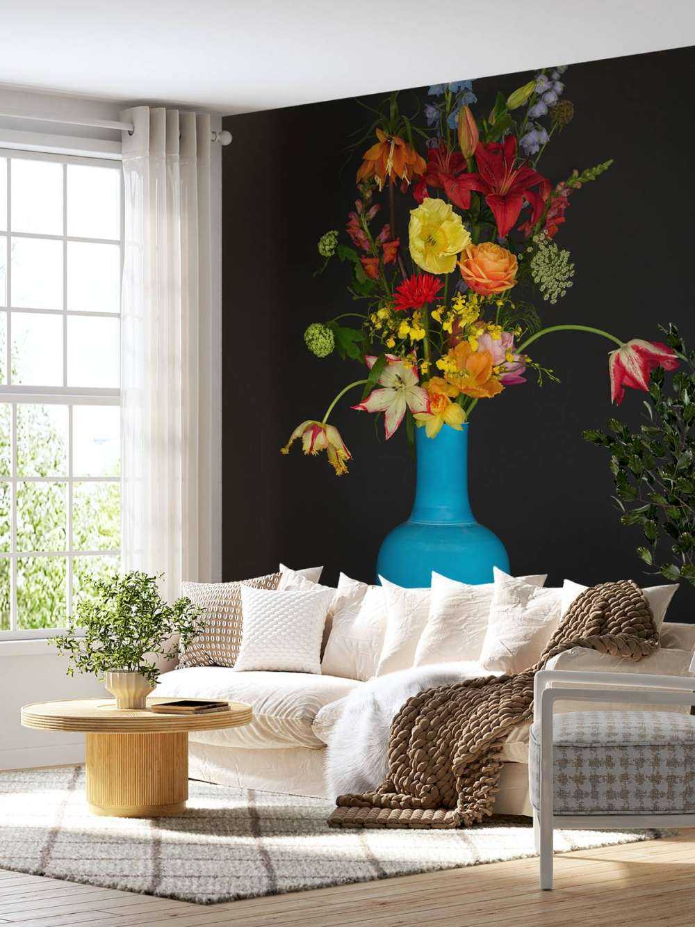 Generous flower bouquet