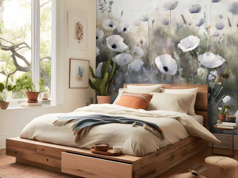 Wildflower dance - blue