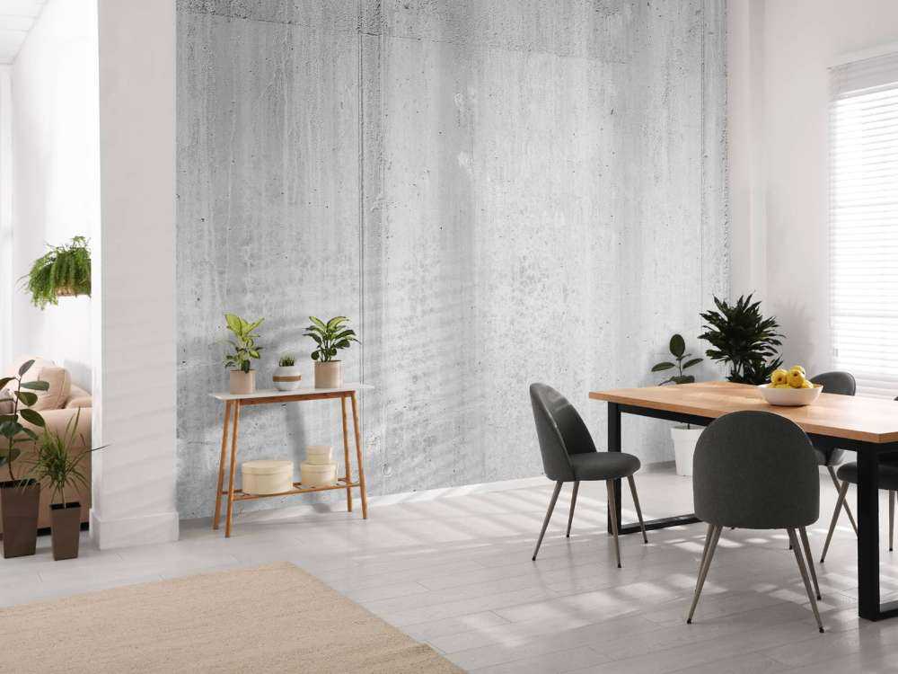 Concrete black and white