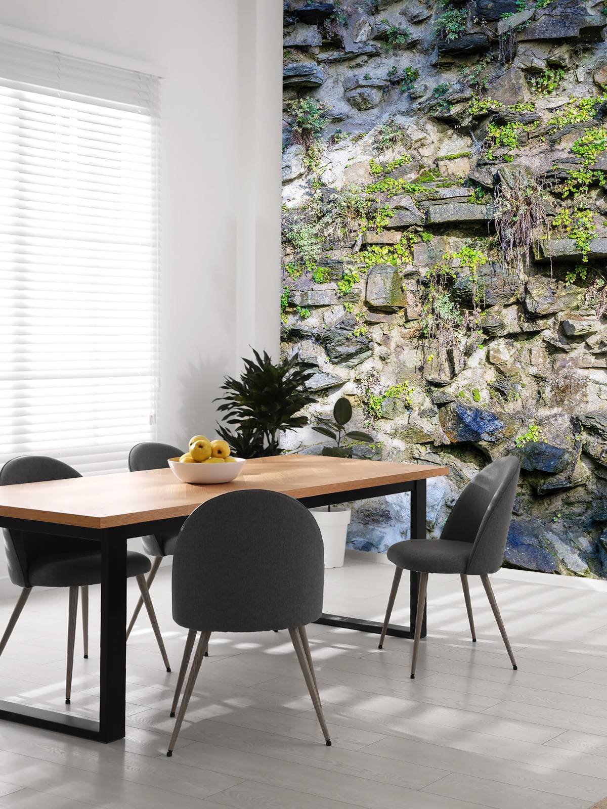 Overgrown wall