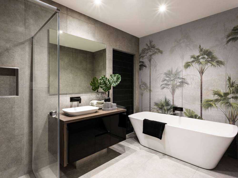 Stilled Palm Serenity