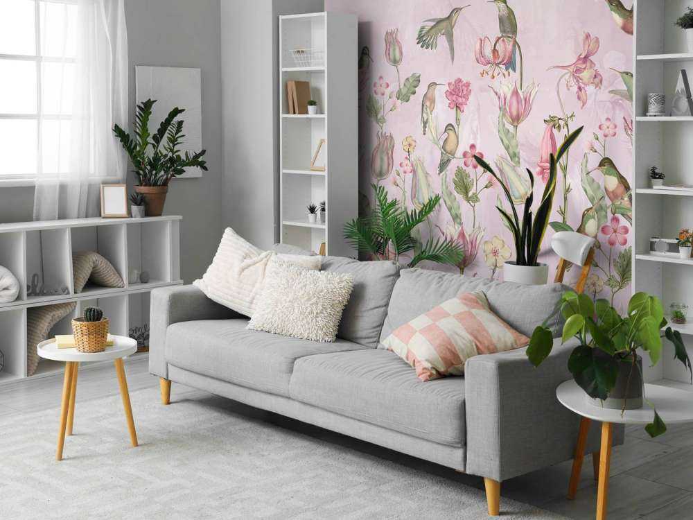 Spring Hummingbird Symphony - Blossom Rose