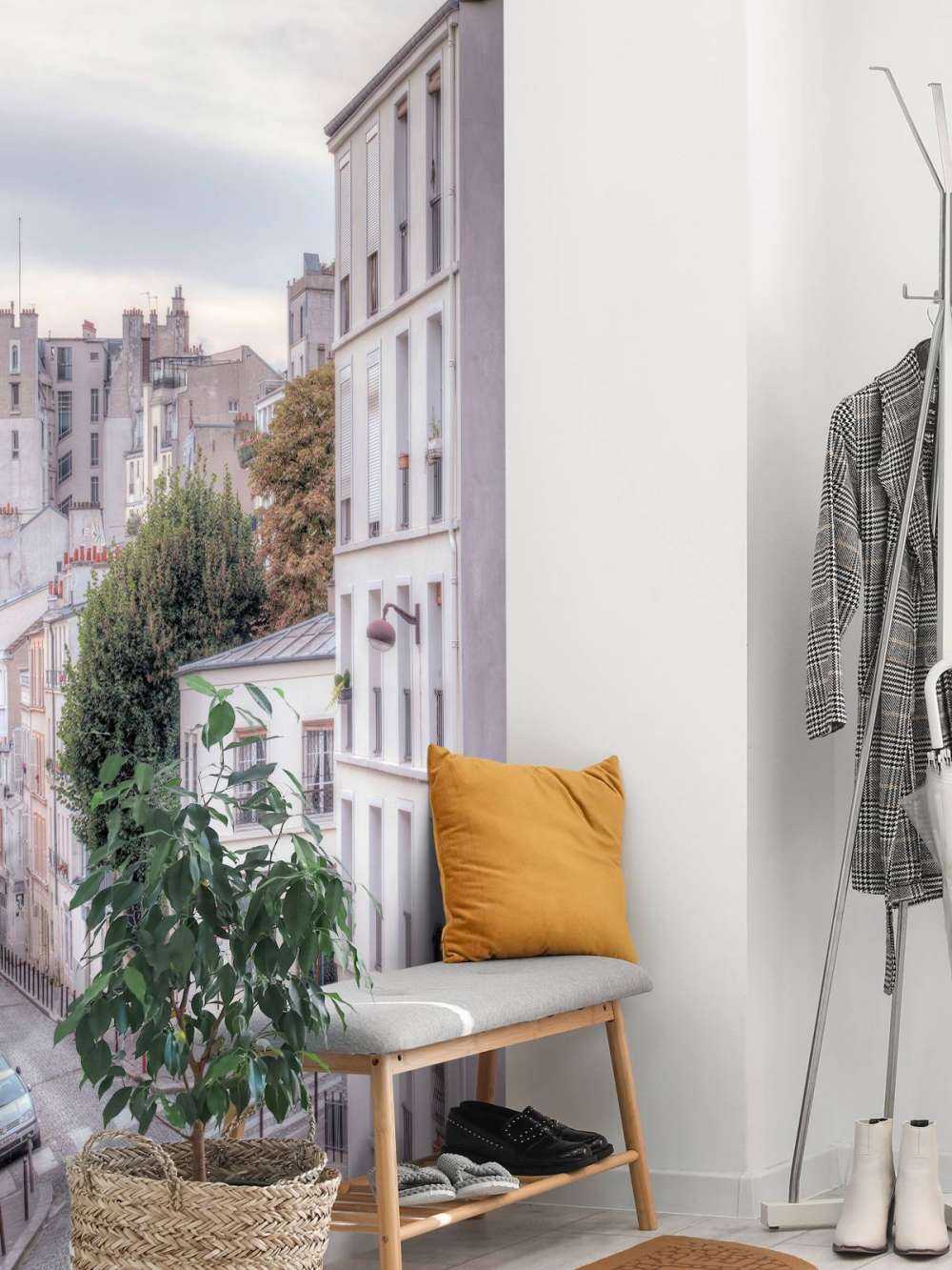 View of streets in Paris, France