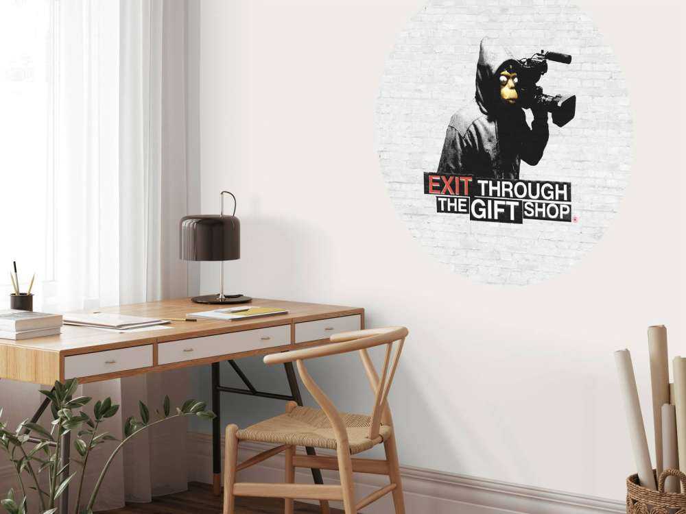 Banksy - ETTGS, white bricks