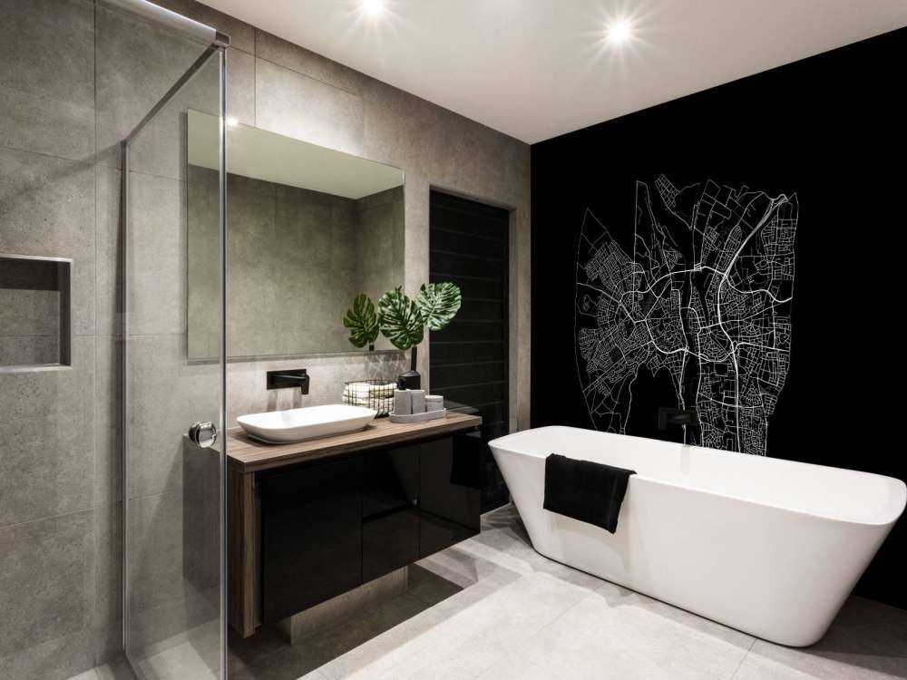 Map of Maastricht, black