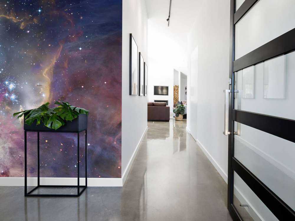 Galaxy in space