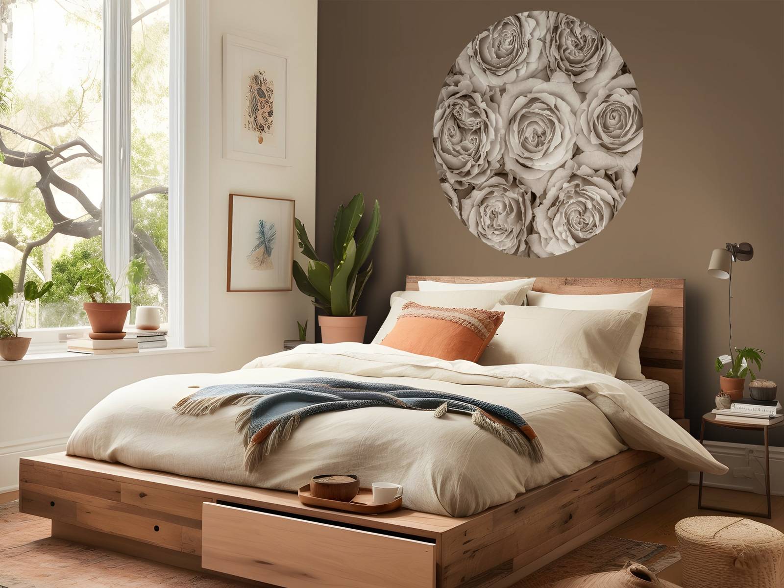 Background of roses