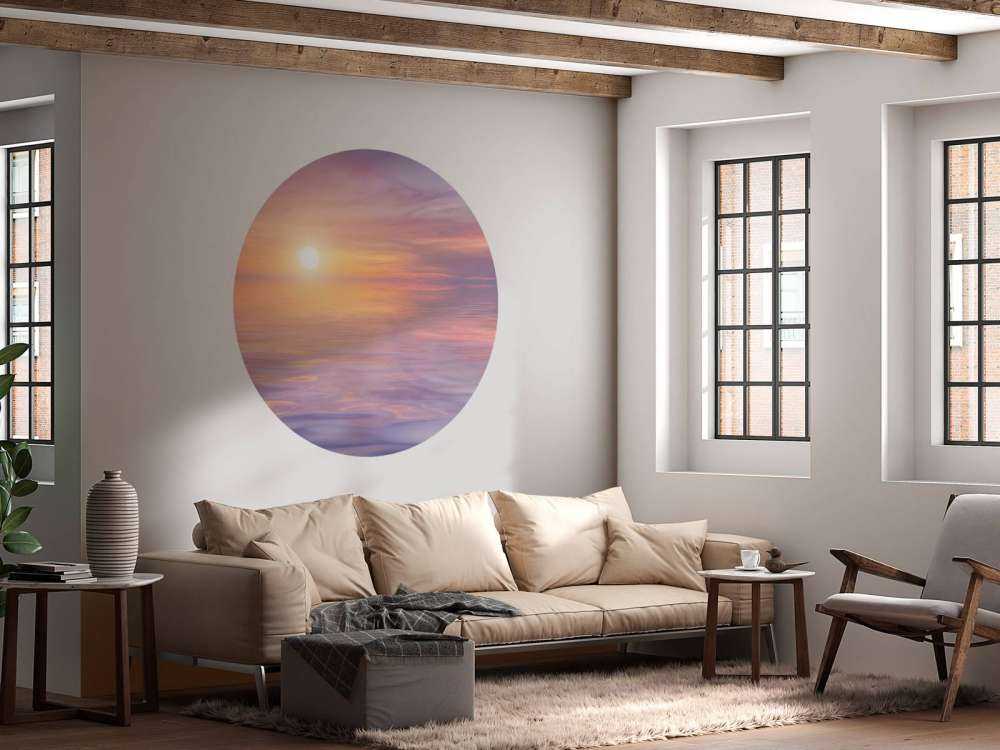 Lilac sunset