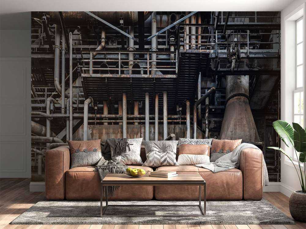 Old industrial factory