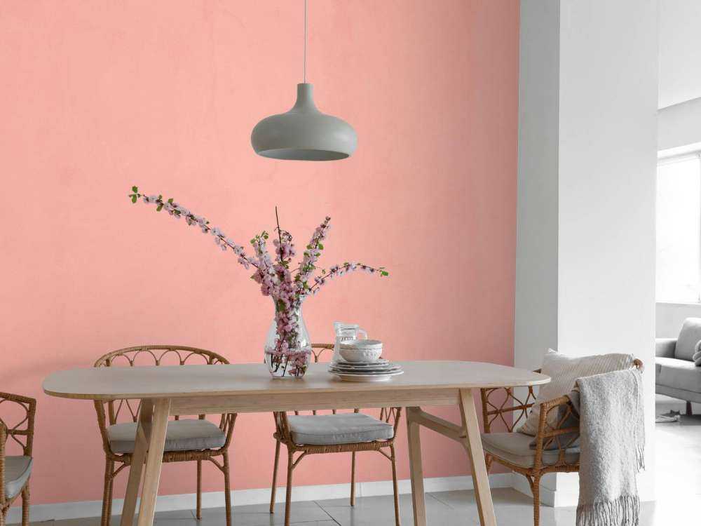 Pastel pink concrete